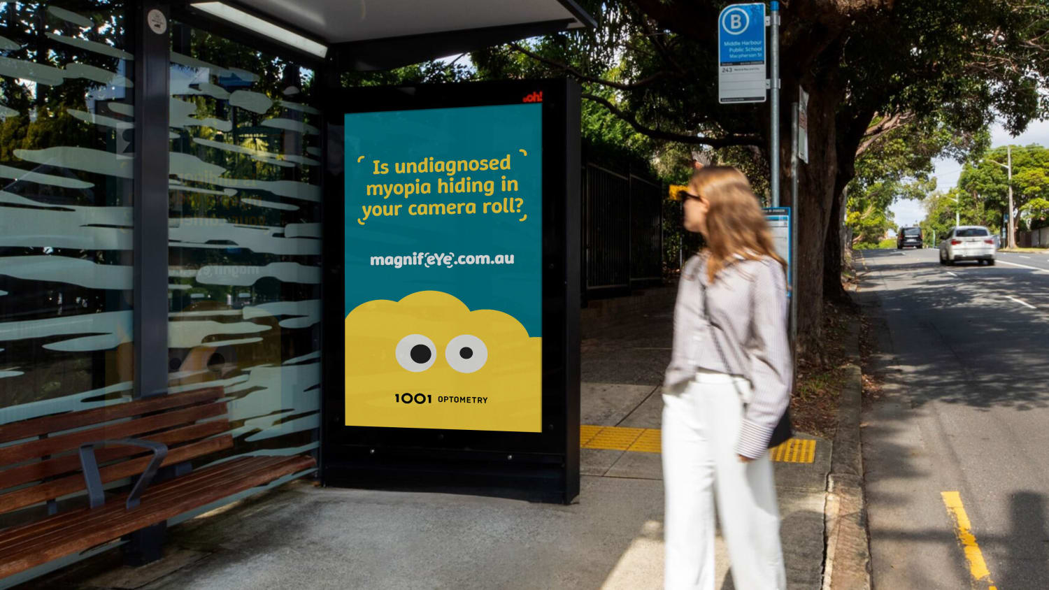 MagnifEye Out of Home Advertisement