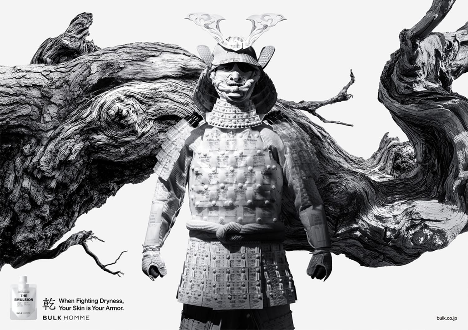 Samurai wearing bulk homme