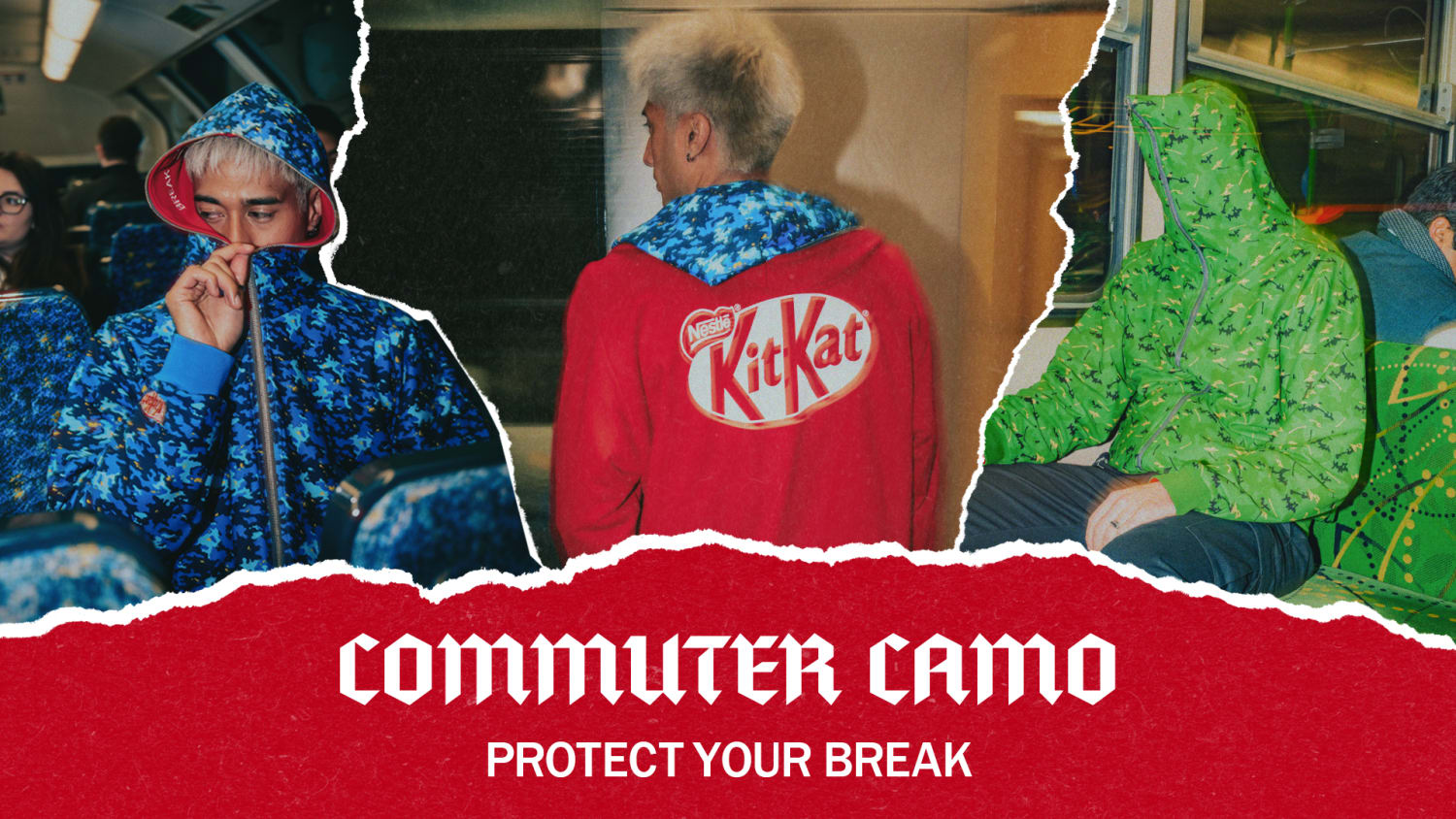 KitKat Commuter Camo Hero Visual