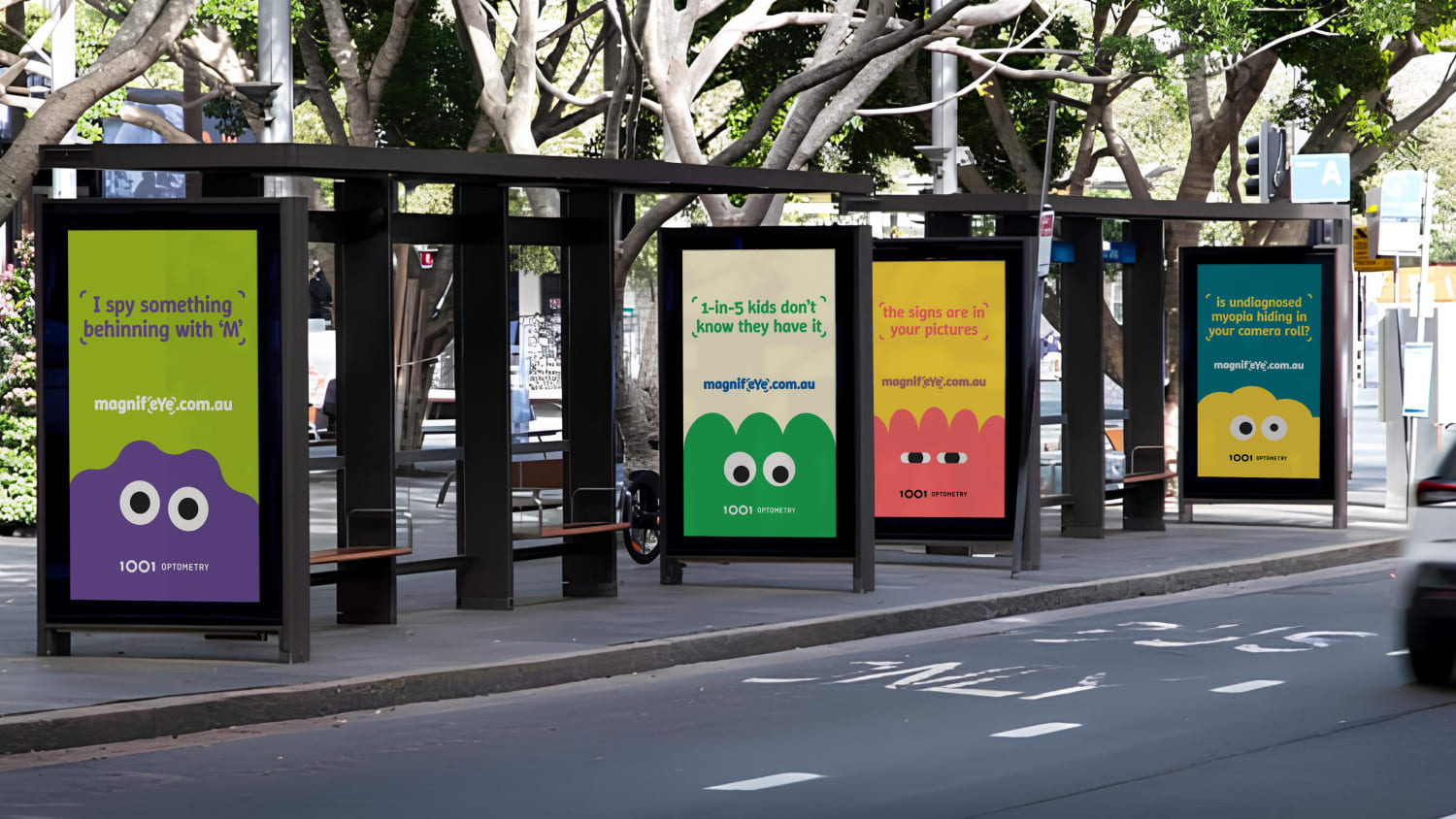 MagnifEye Out of Home Advertisement