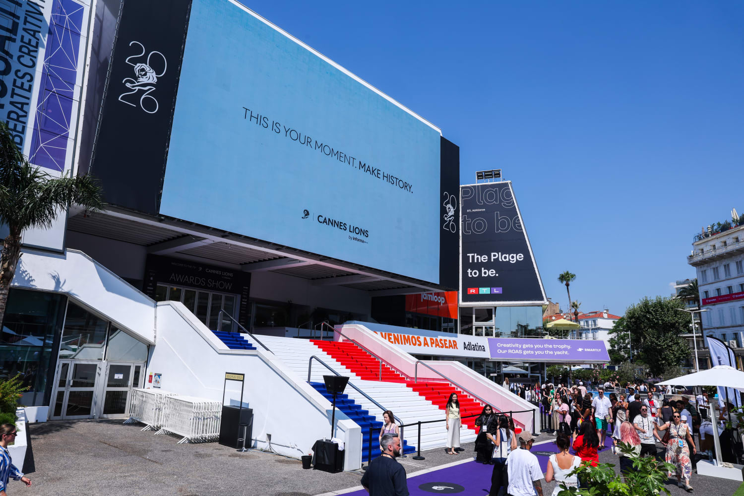 CANNES, FRANCE - JUNE 26: Day 5 of Cannes Lions 2026 on June 26, 2026 in Cannes, France.  (Photo by Thomas Niedermueller/Getty Images)