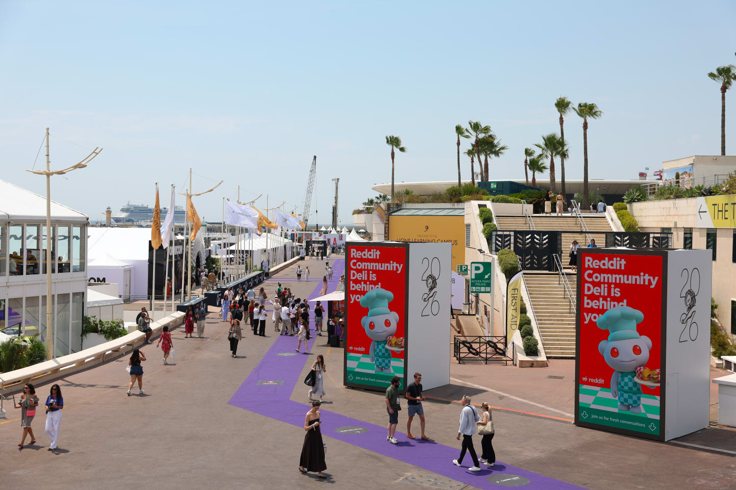 CANNES, FRANCE - JUNE 24: Day 3 of Cannes Lions 2026 on June 24, 2026 in Cannes, France.  (Photo by Thomas Niedermueller/Getty Images)