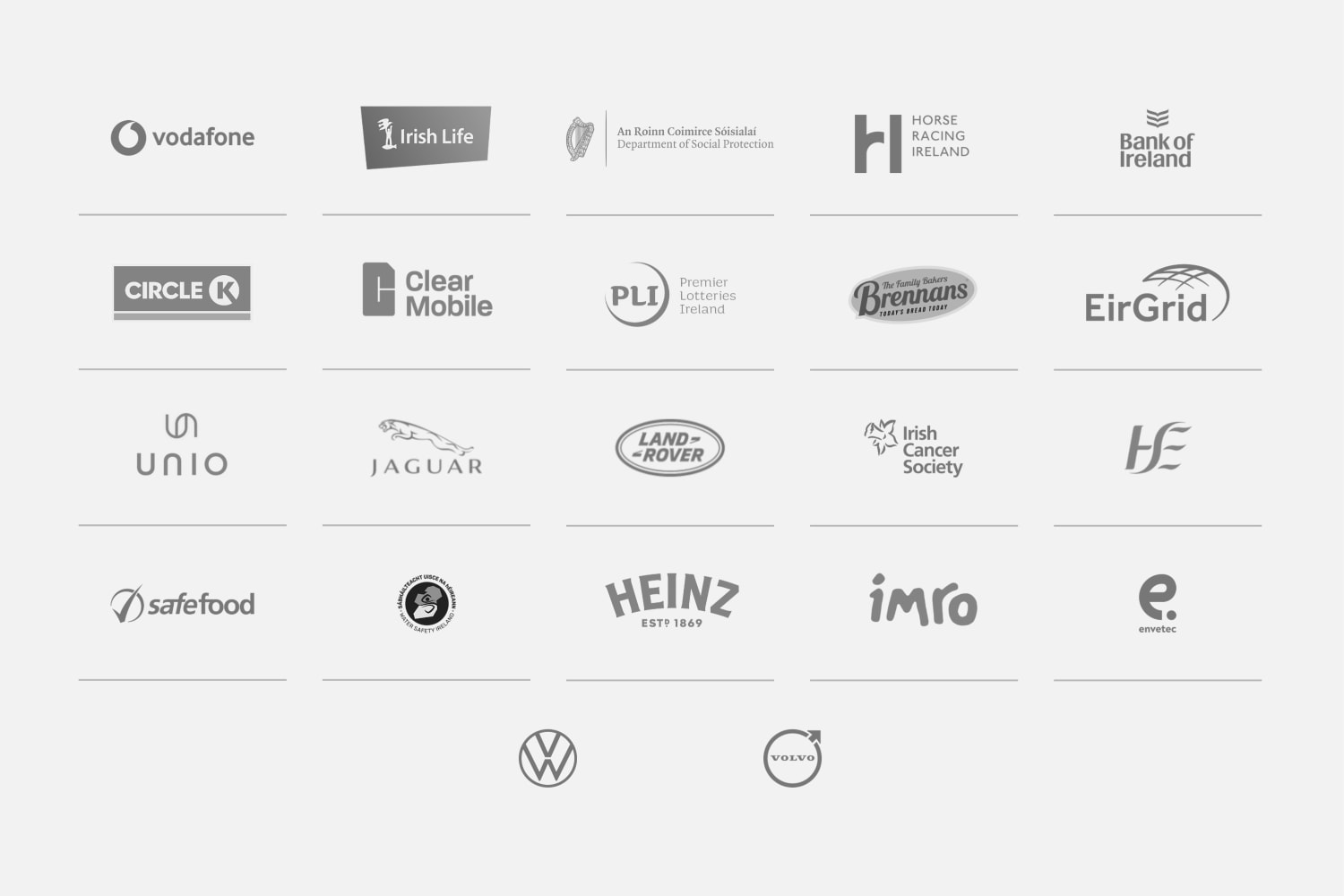 Folk VML Clients Advertising Dublin