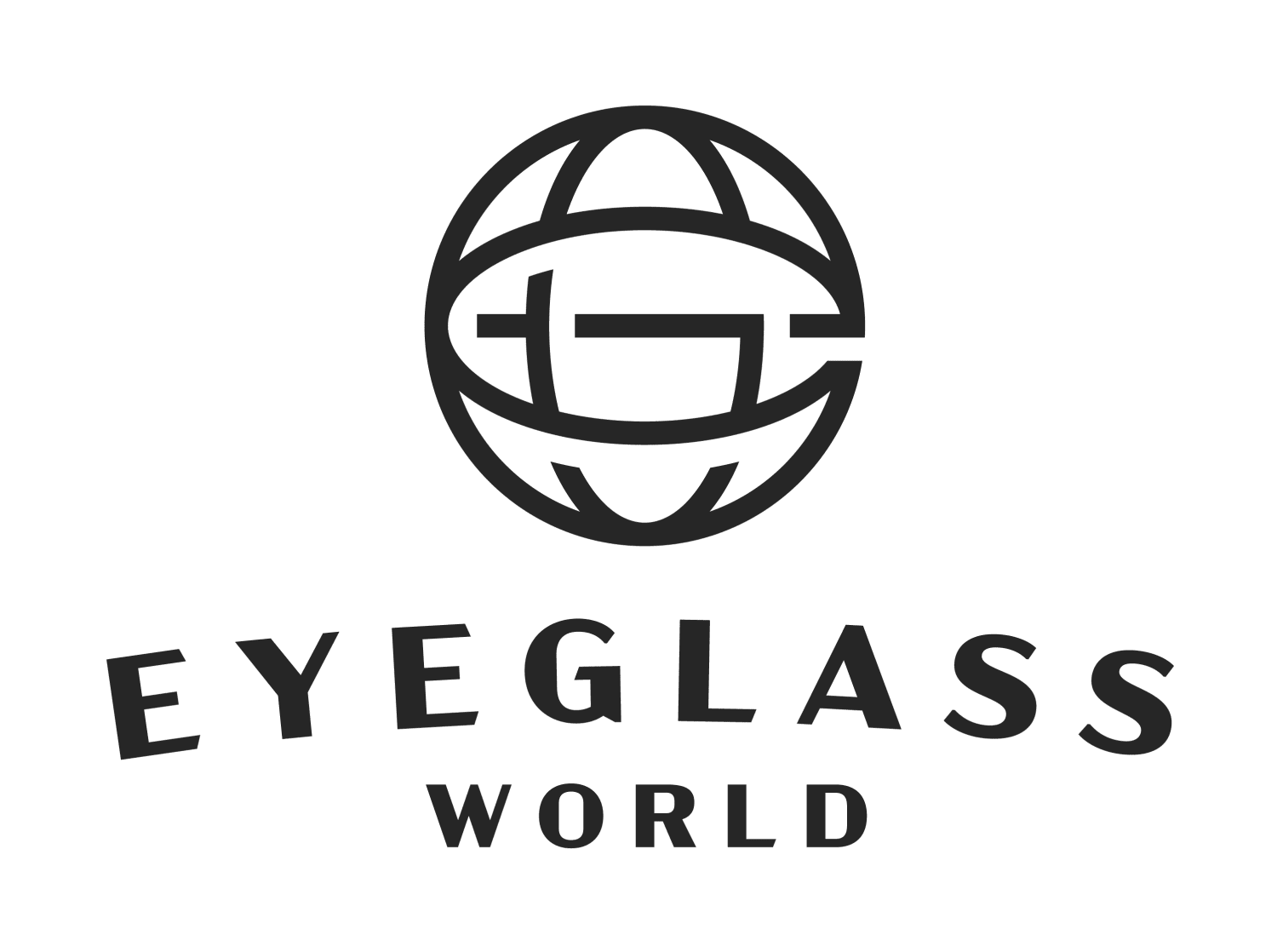 Eyeglass World Logo in Black