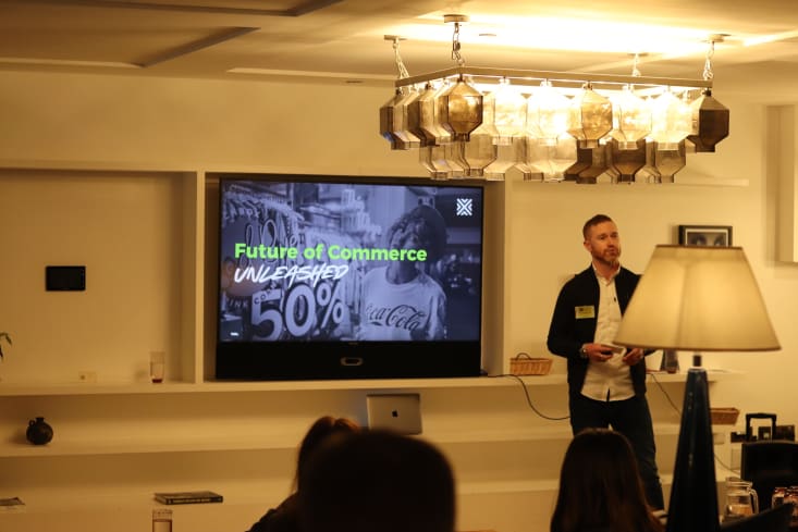 Future of commerce presentation with hugh