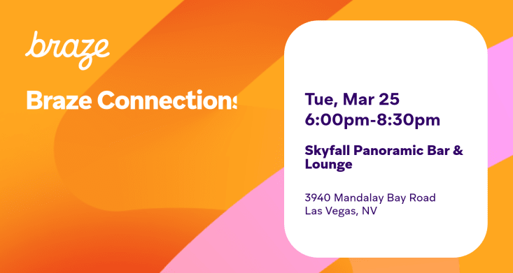 Braze shoptalk reception