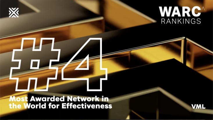 WARC Ranks VML 4 in the Effective 100 for 2025