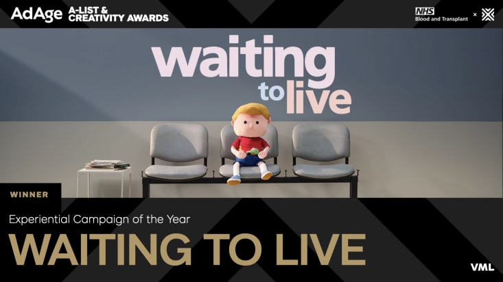 Creativity Awards Waiting to Live 16x9