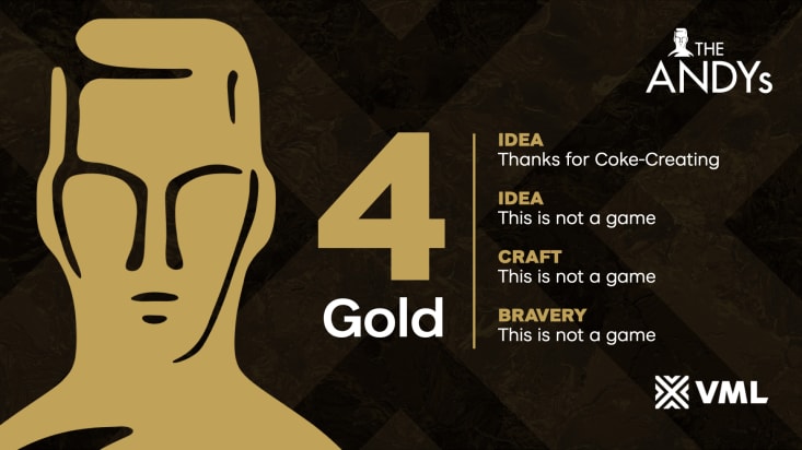 VML wins at Andy Awards 2025 Compilation