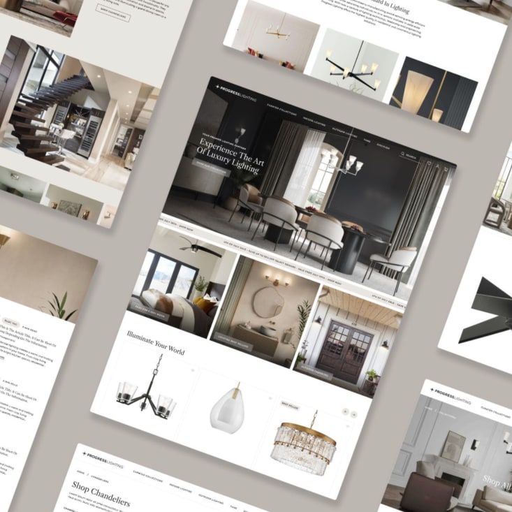 Shopify Progress Lighting commerce 2