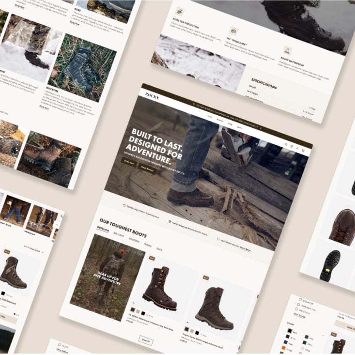 Shopify Rocky Brands Ecommerce