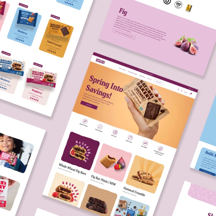 Shopify Natures Bakery Ecommerce