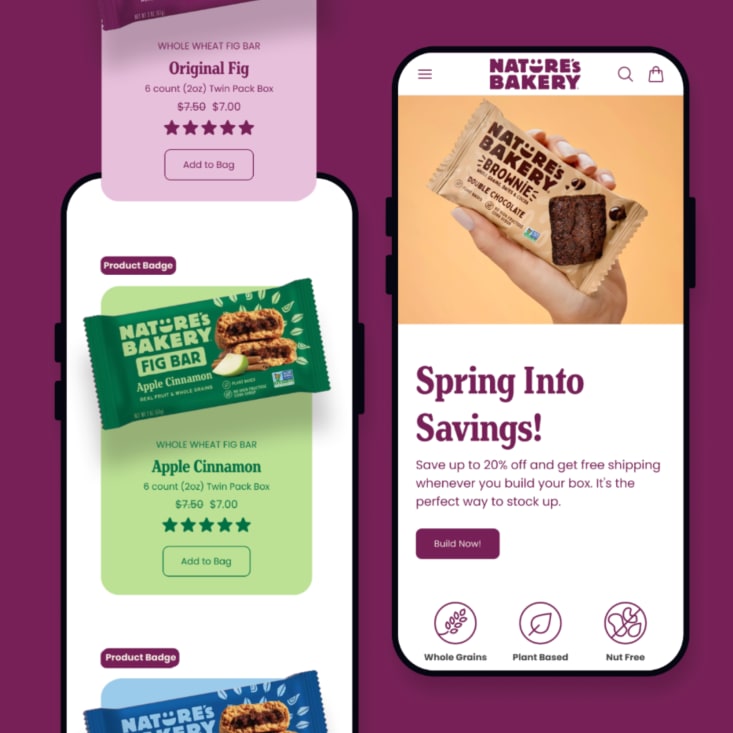 Shopify Natures Bakery Ecommerce 2