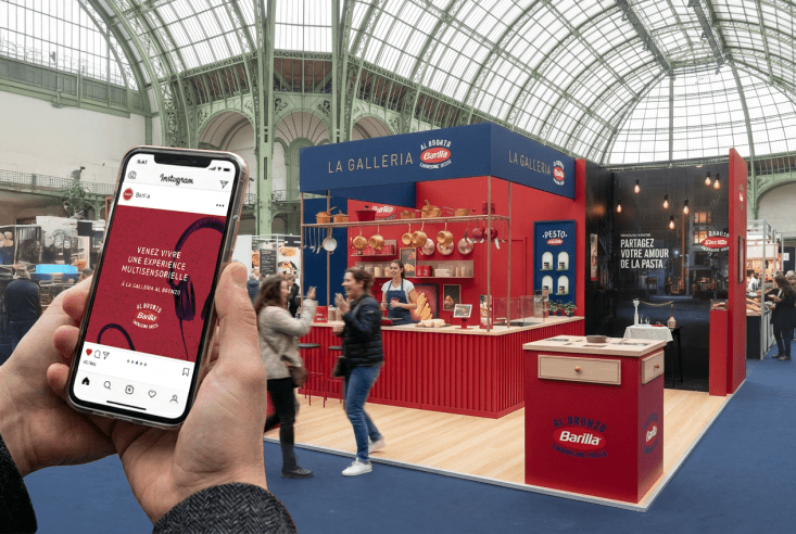 brand activation stand