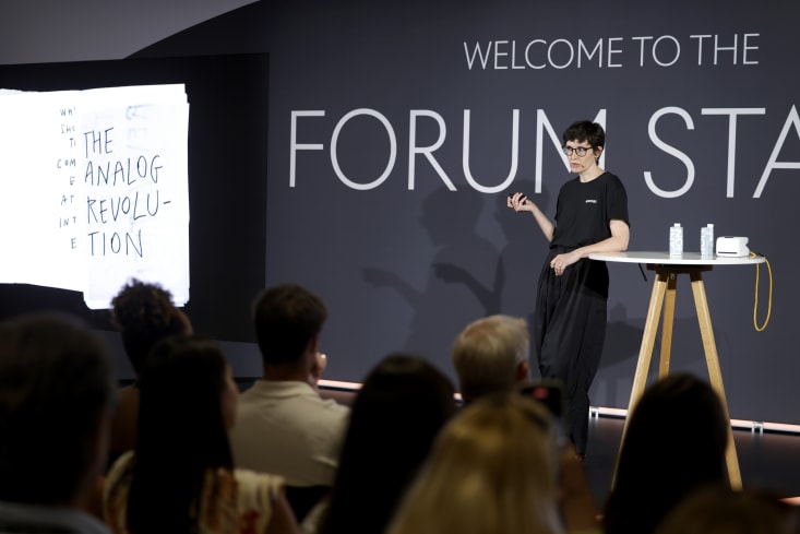 CANNES, FRANCE - JUNE 23: Patricia Varella Speaks on stage at The Analogue Revolution in the Age of AI on Day 2 of Cannes Lions 2026 on June 23, 2026 in Cannes, France. (Photo by Xavi Torrent/Getty Images for Cannes Lions)