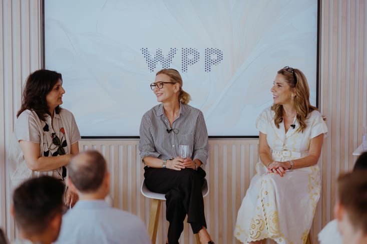 Building Trust at Scale panel at WPP rooftop