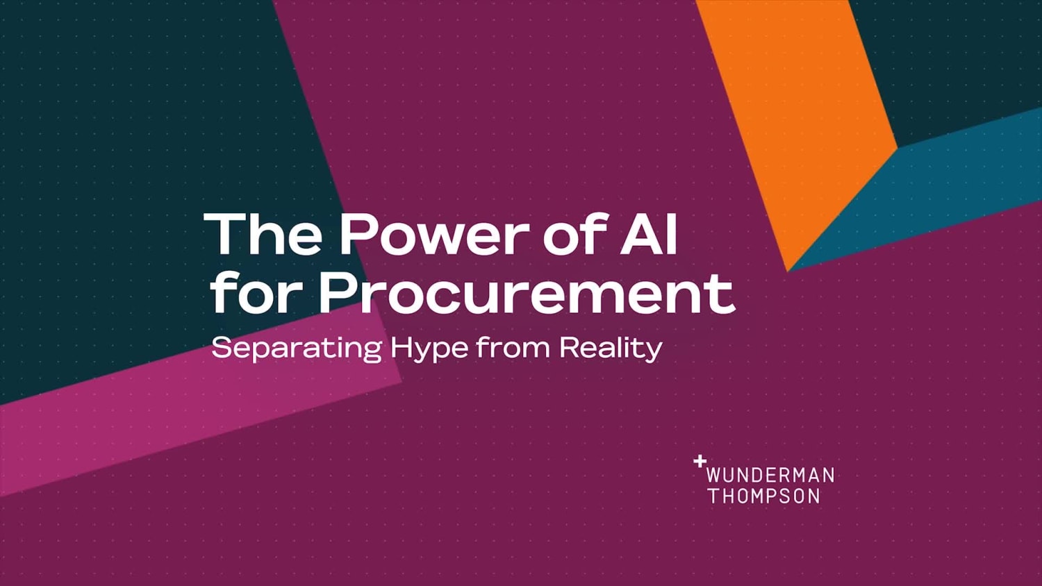 AI in Procurement webinar 1