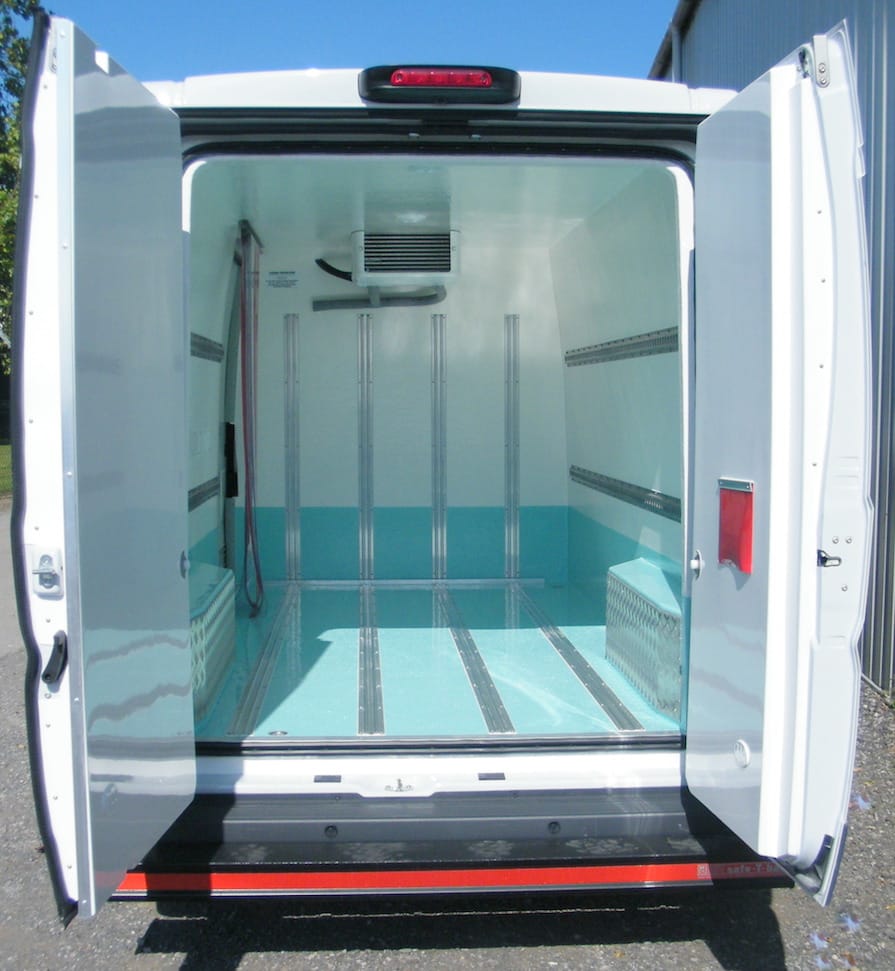 Fiat Ducato Freezer Conversion