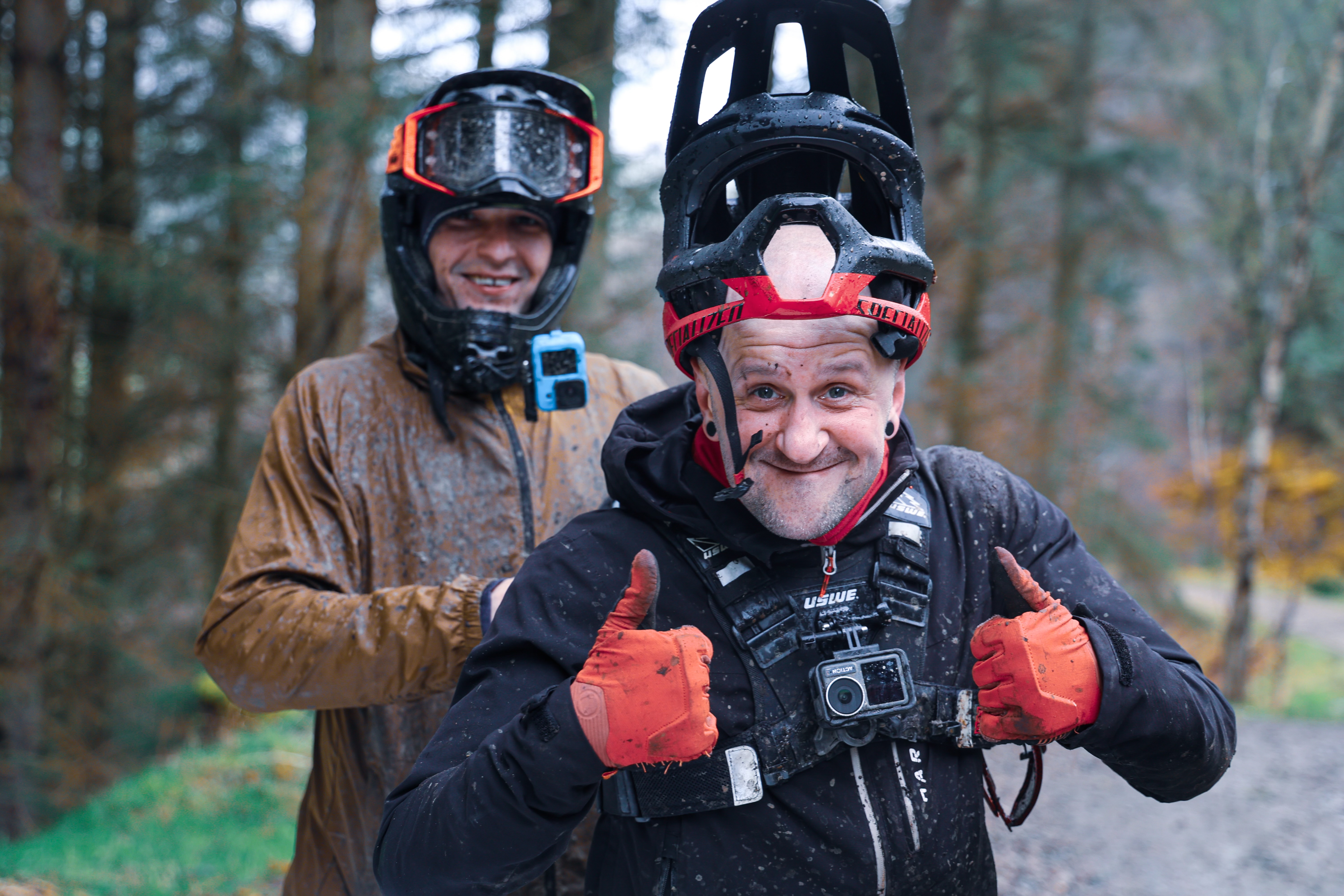 Riders enjoying the adventure