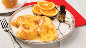 Romantikus reggeli: Vadnarancsolajos francia pirítós