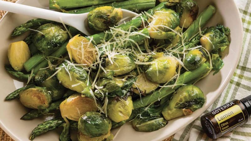 Citromos spárga és kelbimbó