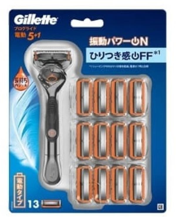 ジレット プログライド 電動パワータイプ 替刃