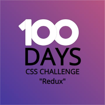 100 days of CSS Title
