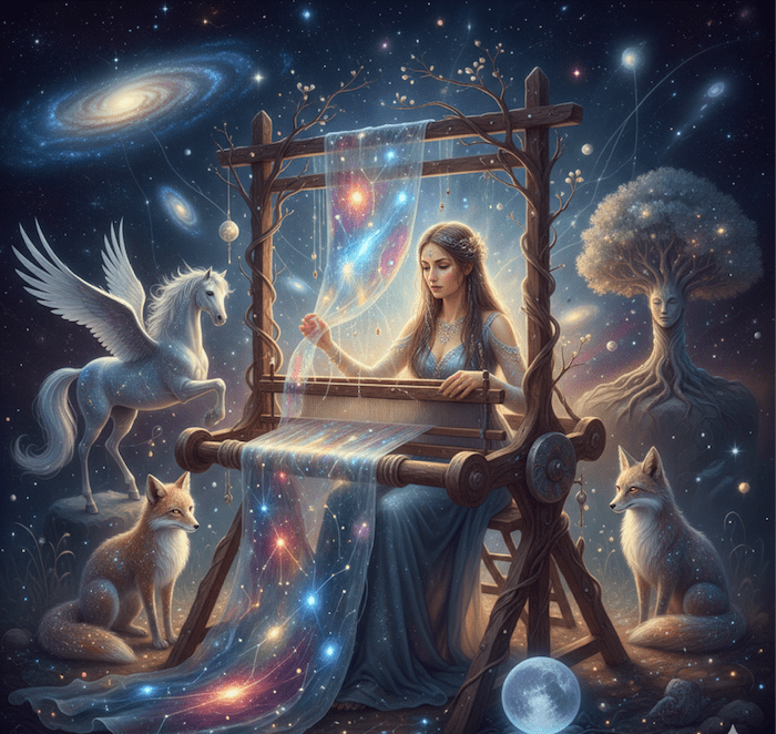 Illustration for The Weaver’s Dream