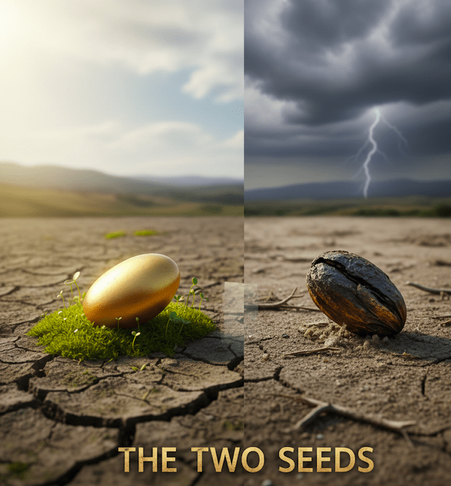 Illustration for The Two Seeds
