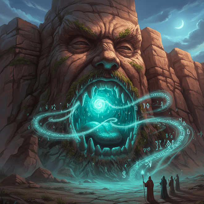 Illustration for The Talking Cave