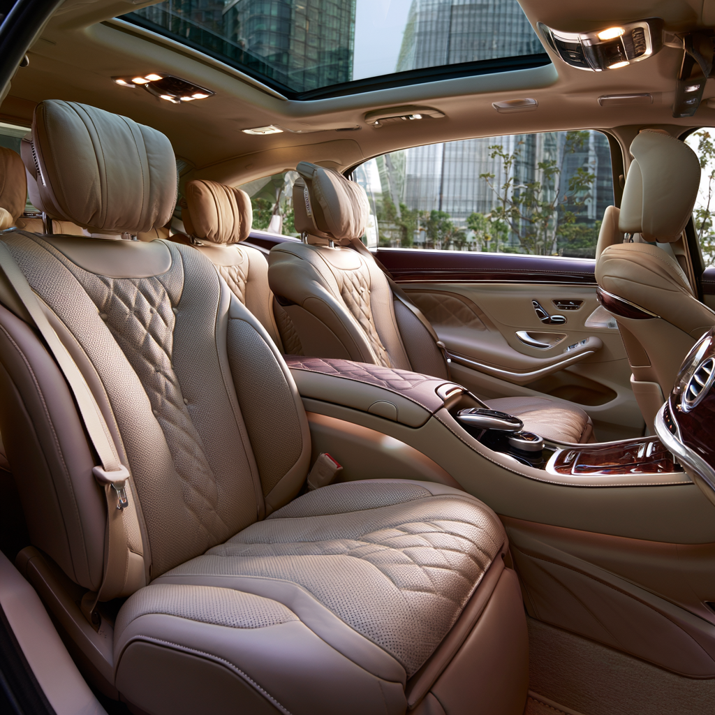 Luxury cabin interior detail