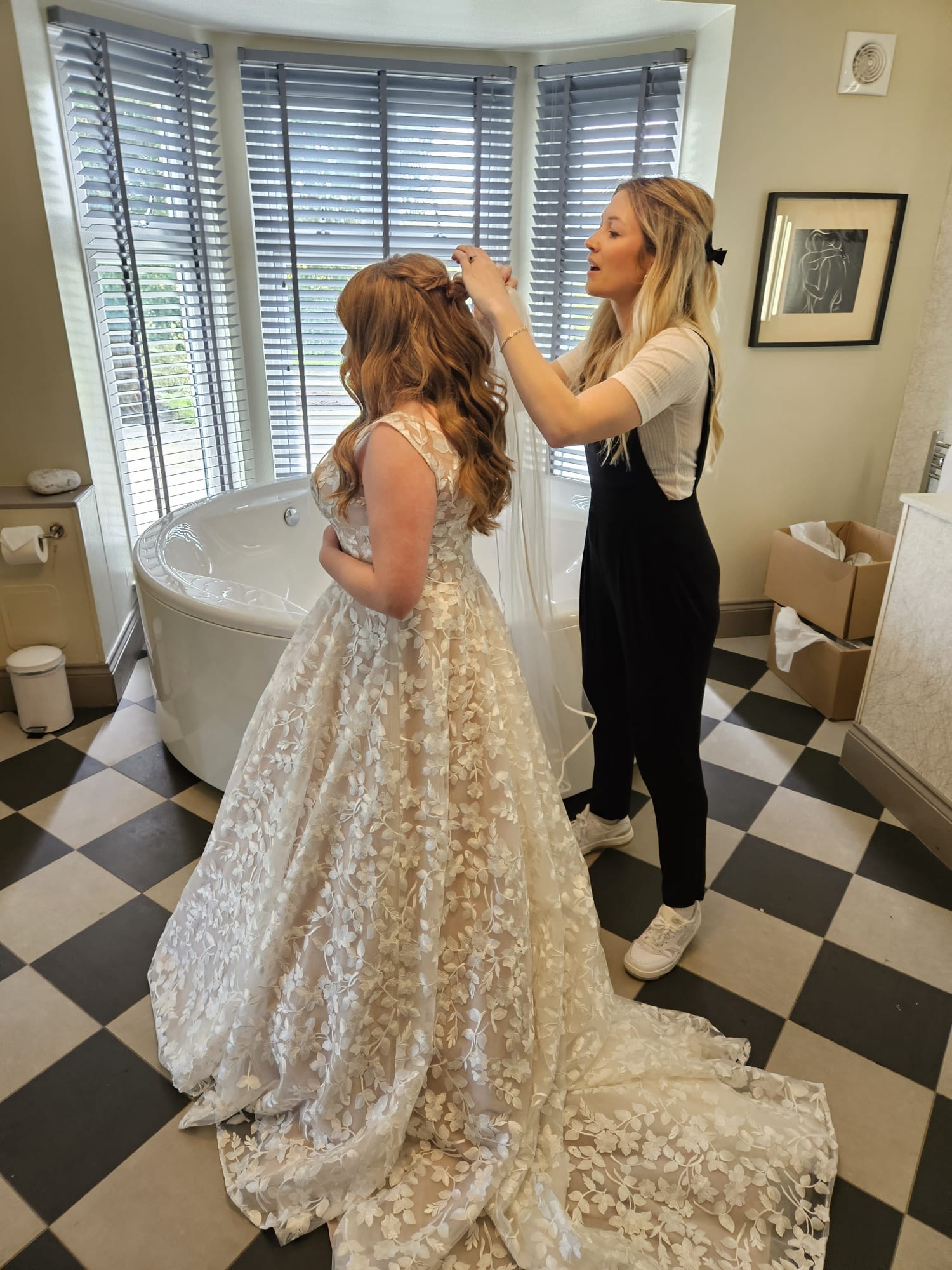 Jenny Nicholls, hair and makeup artist