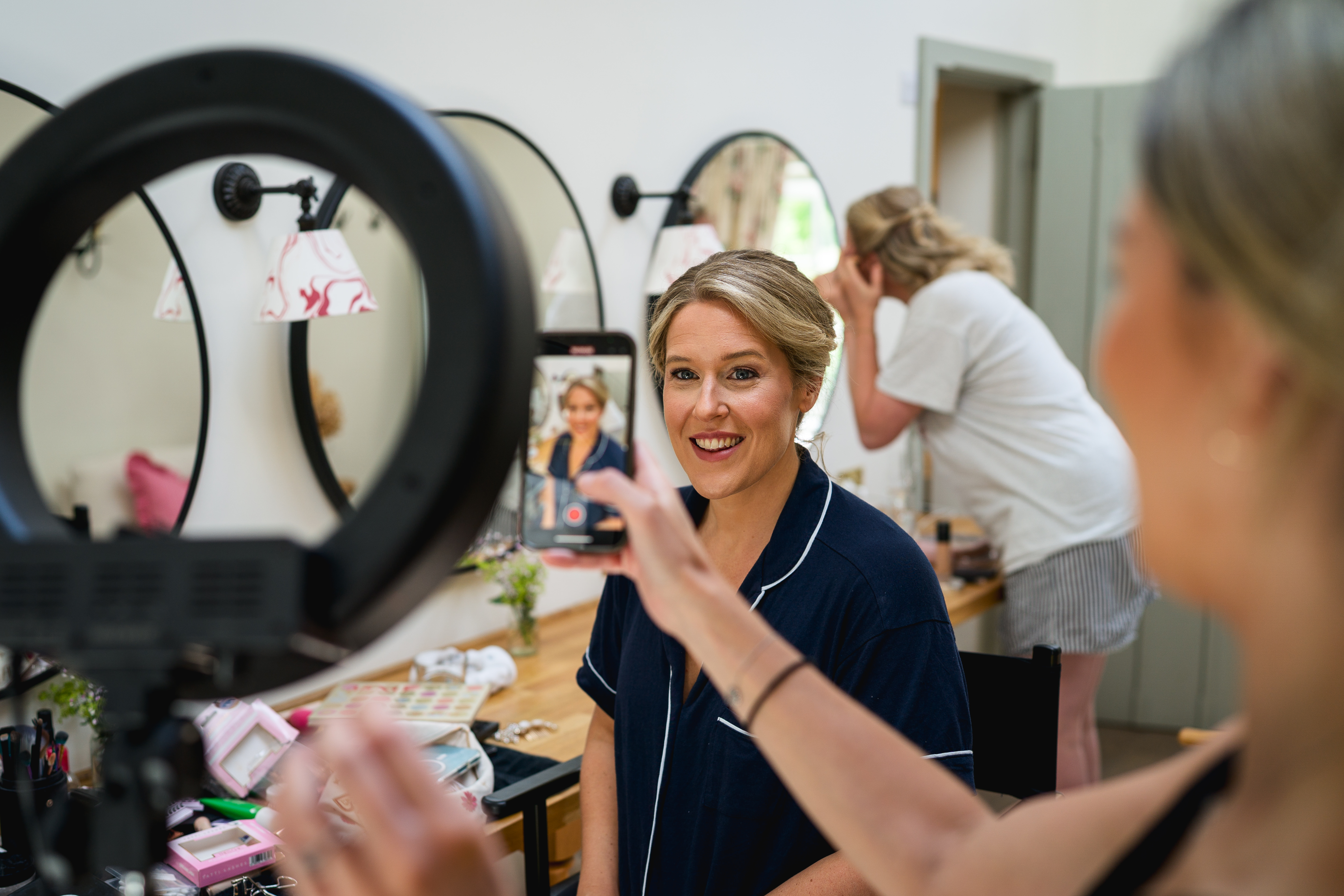 Jenny Nicholls, hair and makeup artist