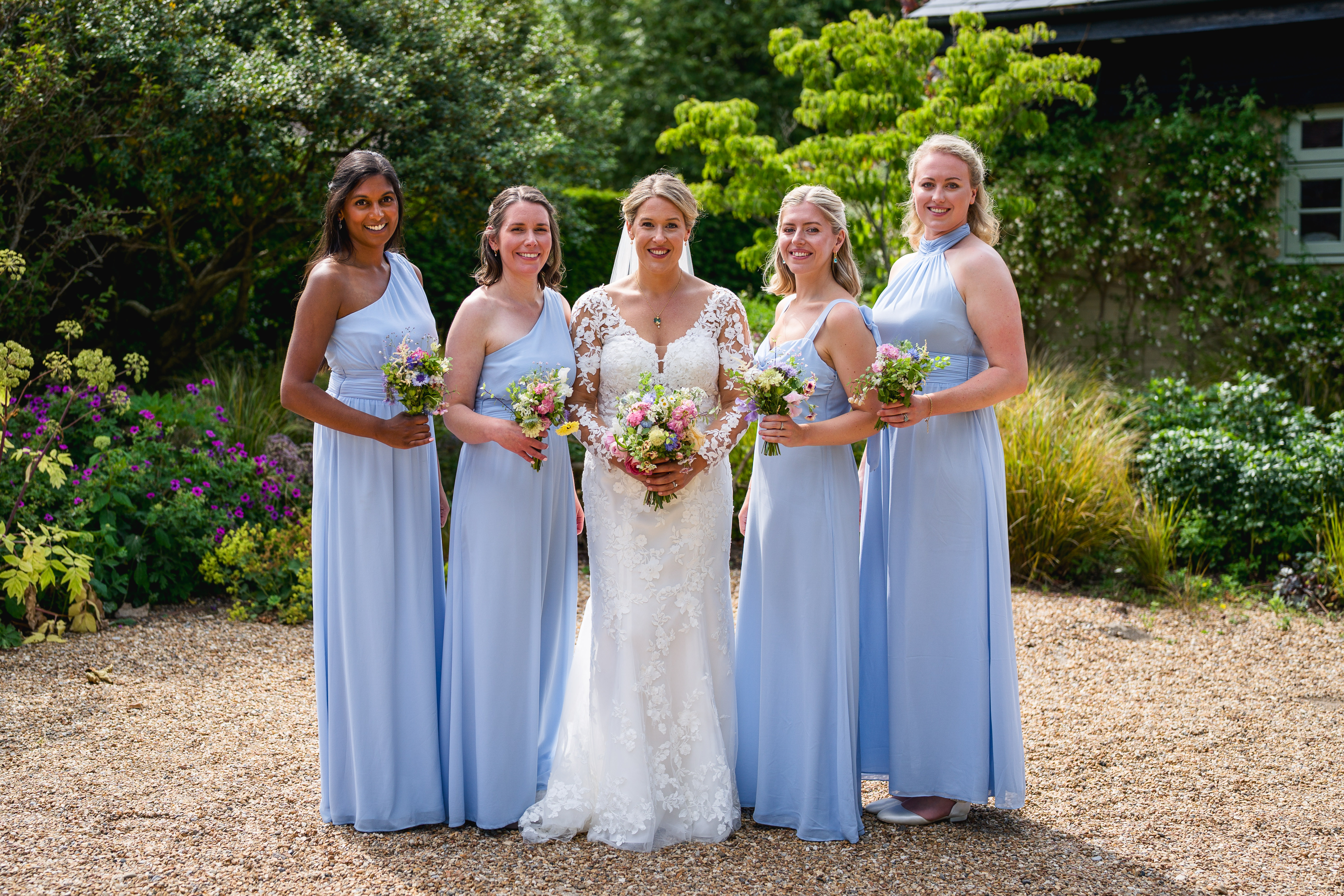 Bridal hair and makeup by Jenny Nicholls