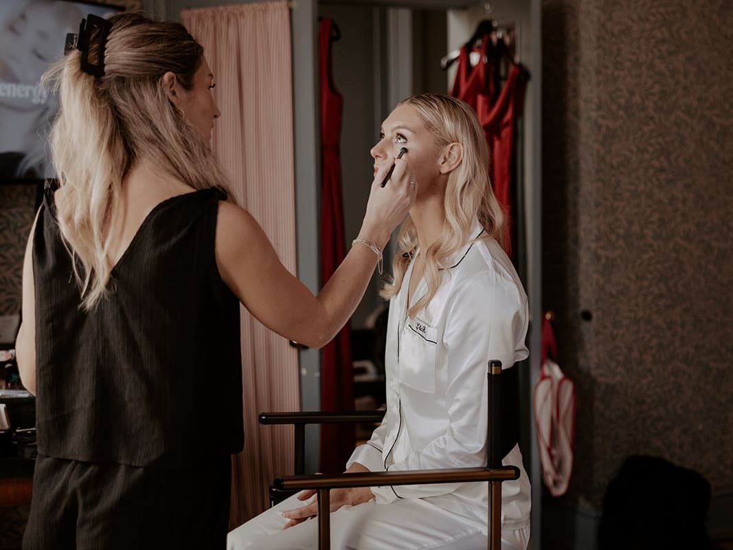 Jenny Nicholls, hair and makeup artist