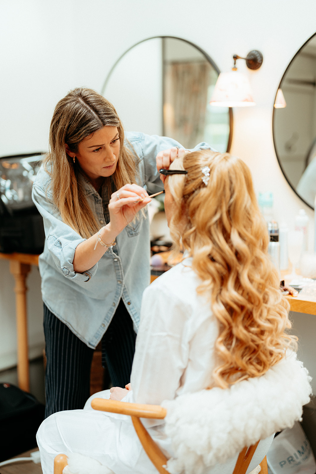 Jenny Nicholls, hair and makeup artist