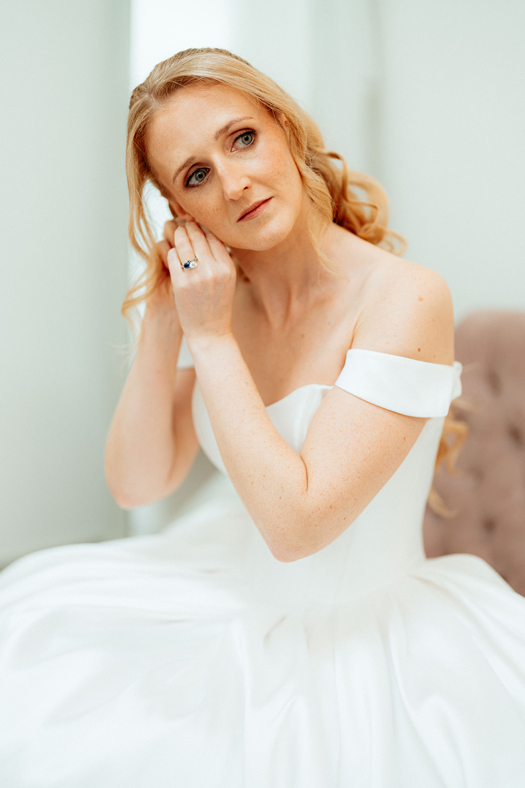 Bridal hair and makeup by Jenny Nicholls