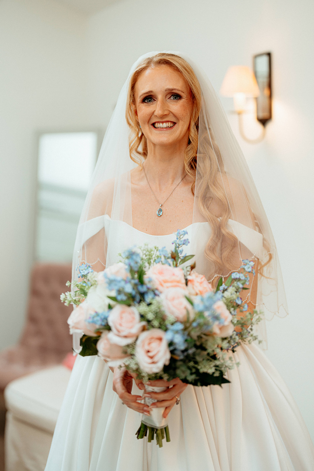 Bridal hair and makeup by Jenny Nicholls