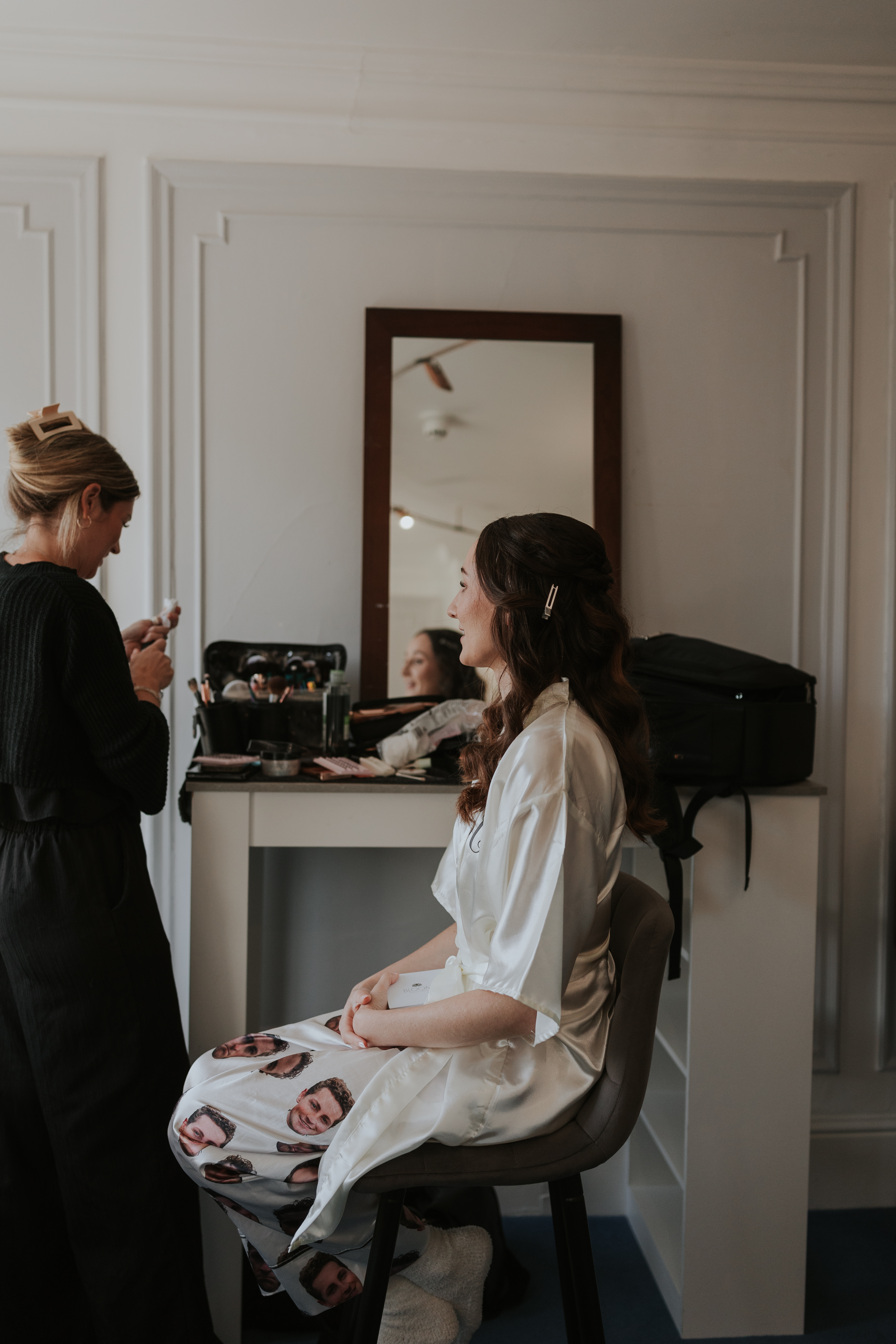 Jenny Nicholls, hair and makeup artist