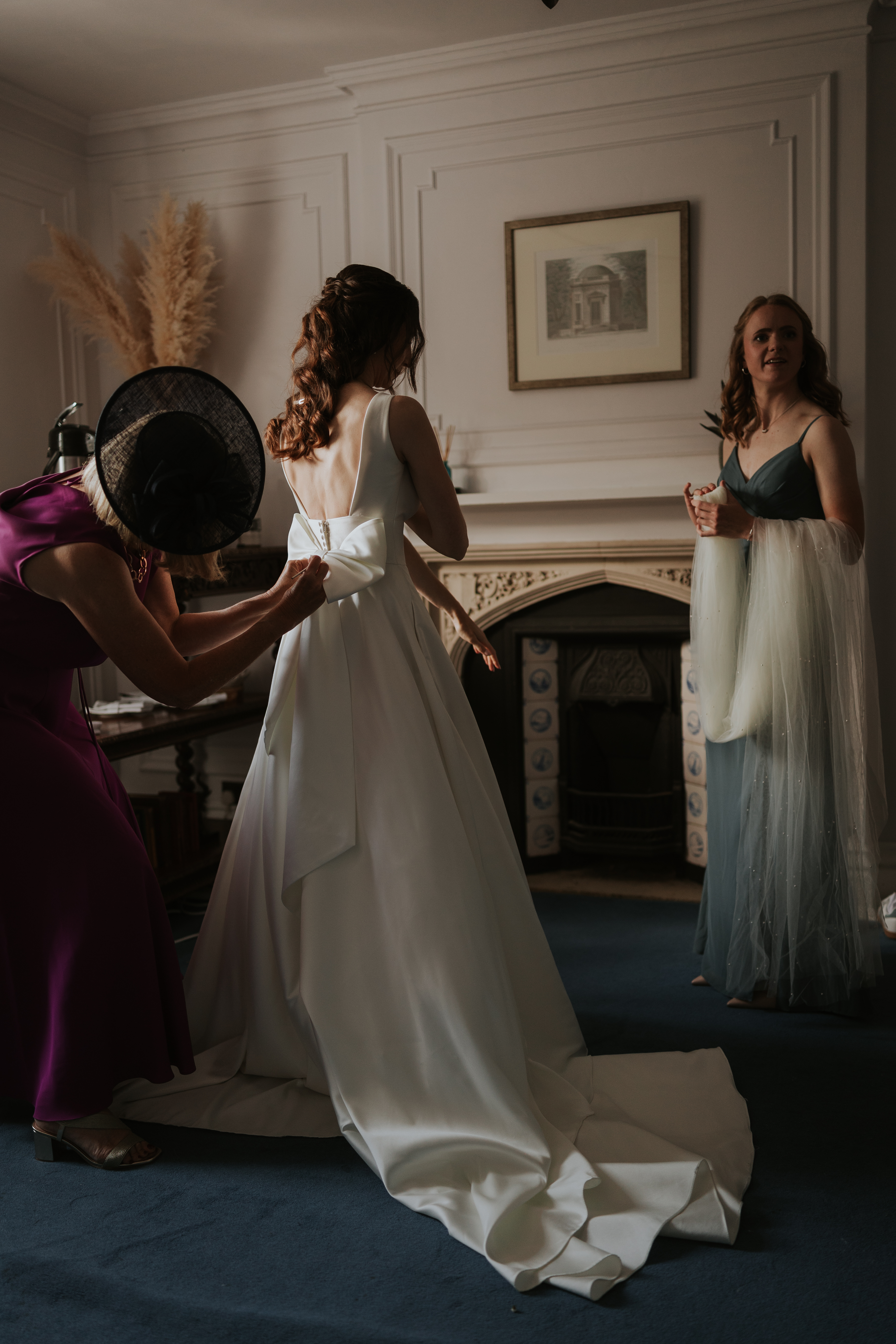 Bridal hair and makeup by Jenny Nicholls