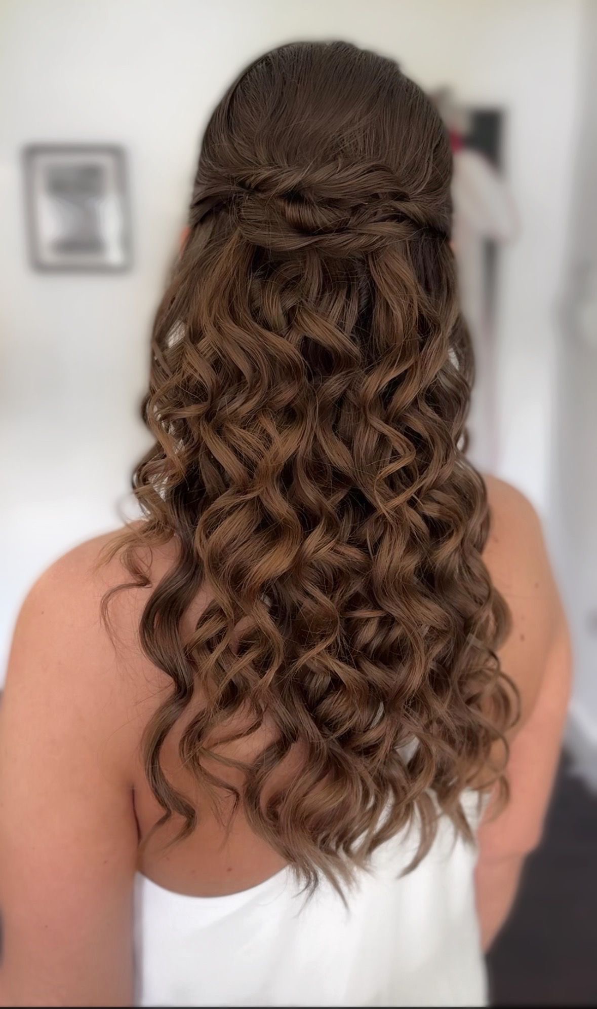 Bridal hair styling by Jenny Nicholls