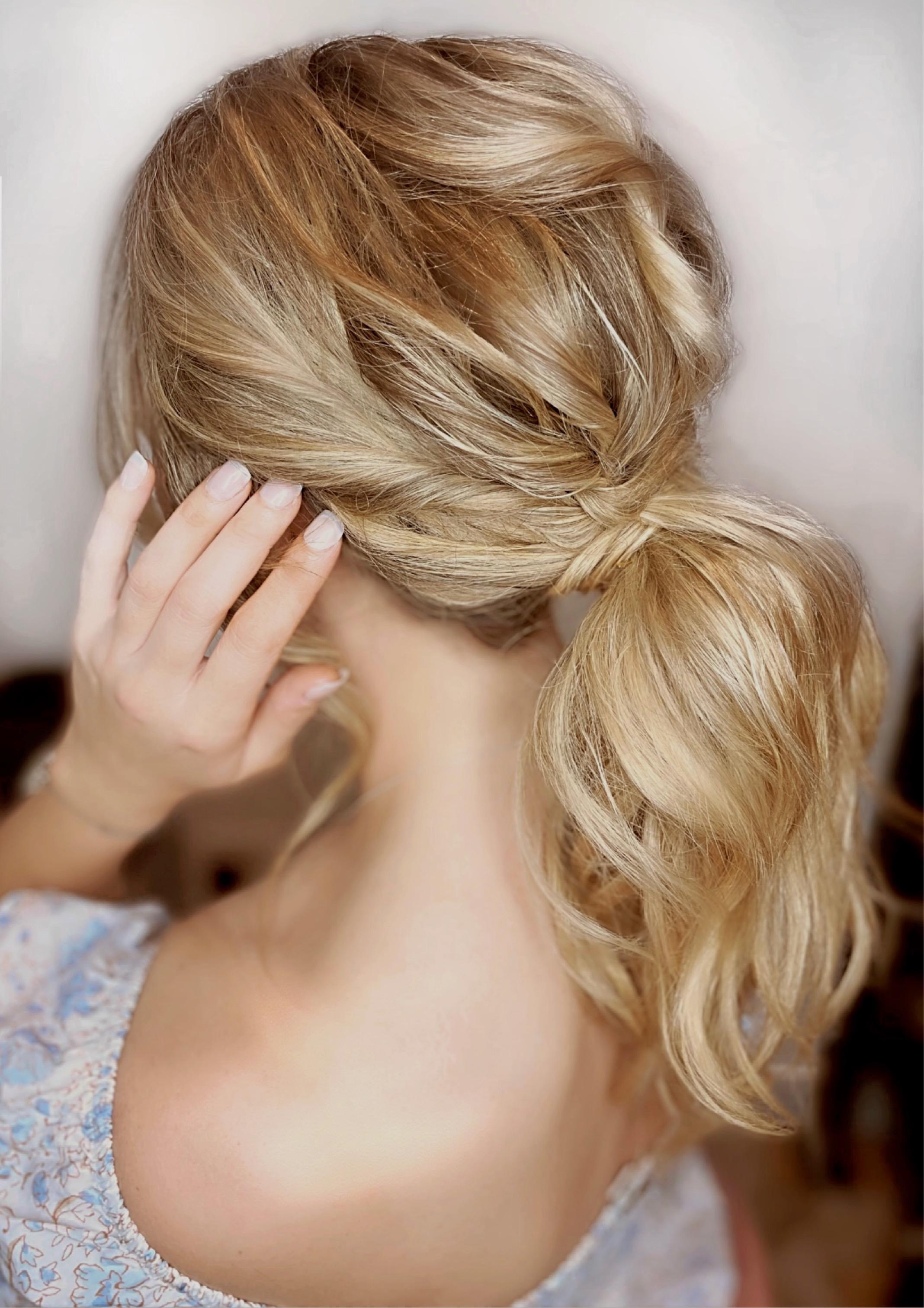 Bridal hair styling by Jenny Nicholls
