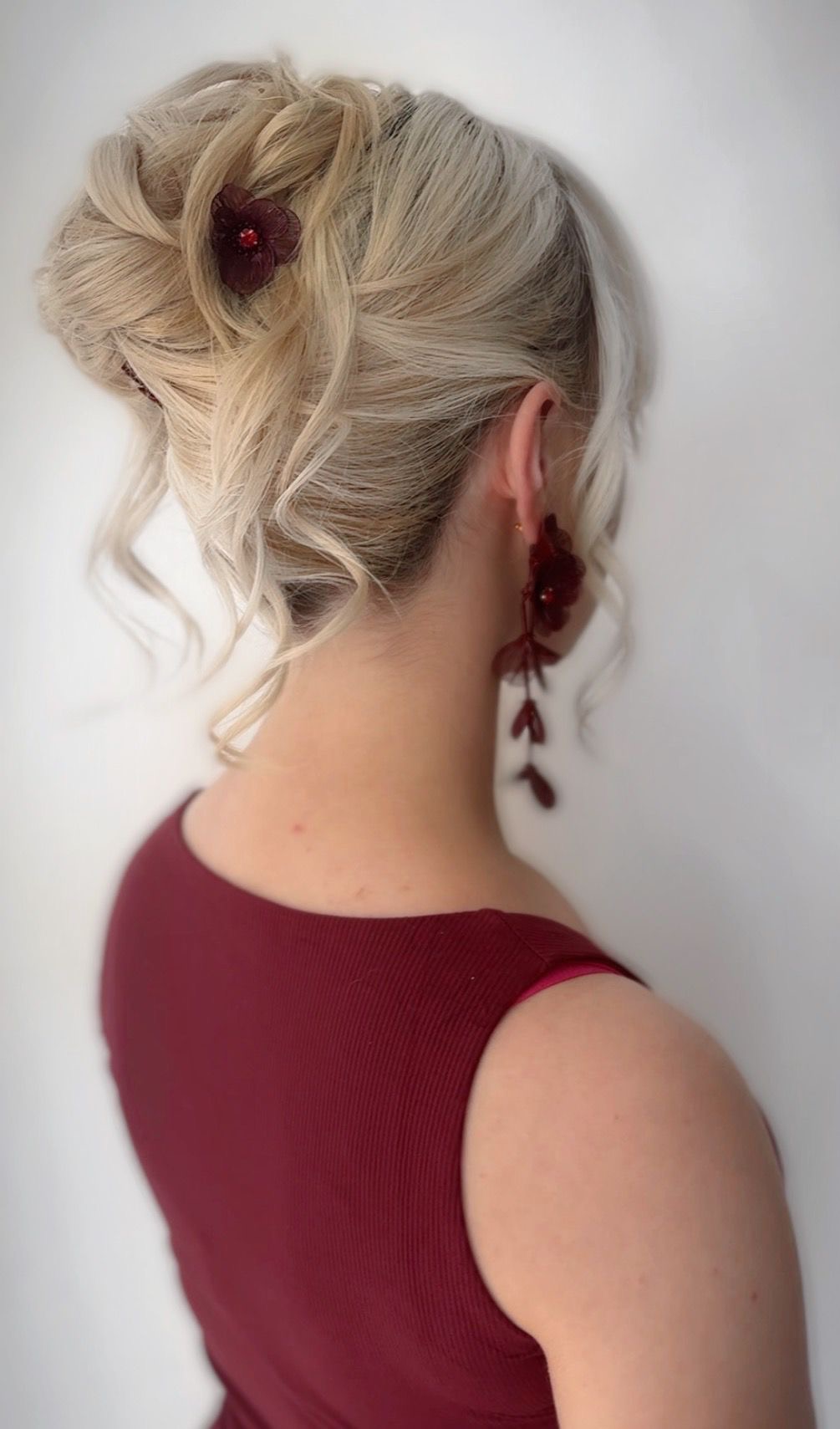 Bridal hair styling by Jenny Nicholls