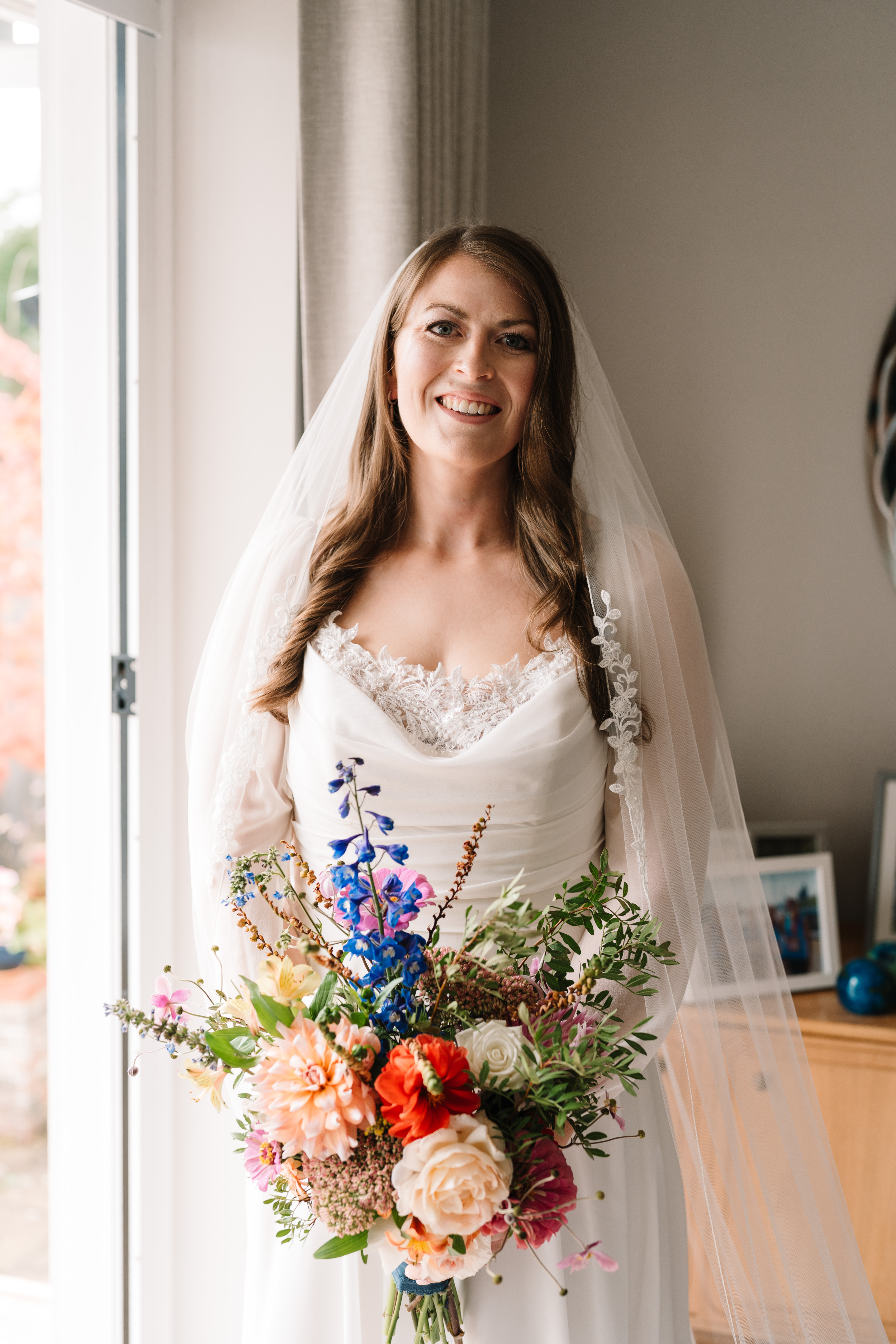 Bridal hair and makeup by Jenny Nicholls
