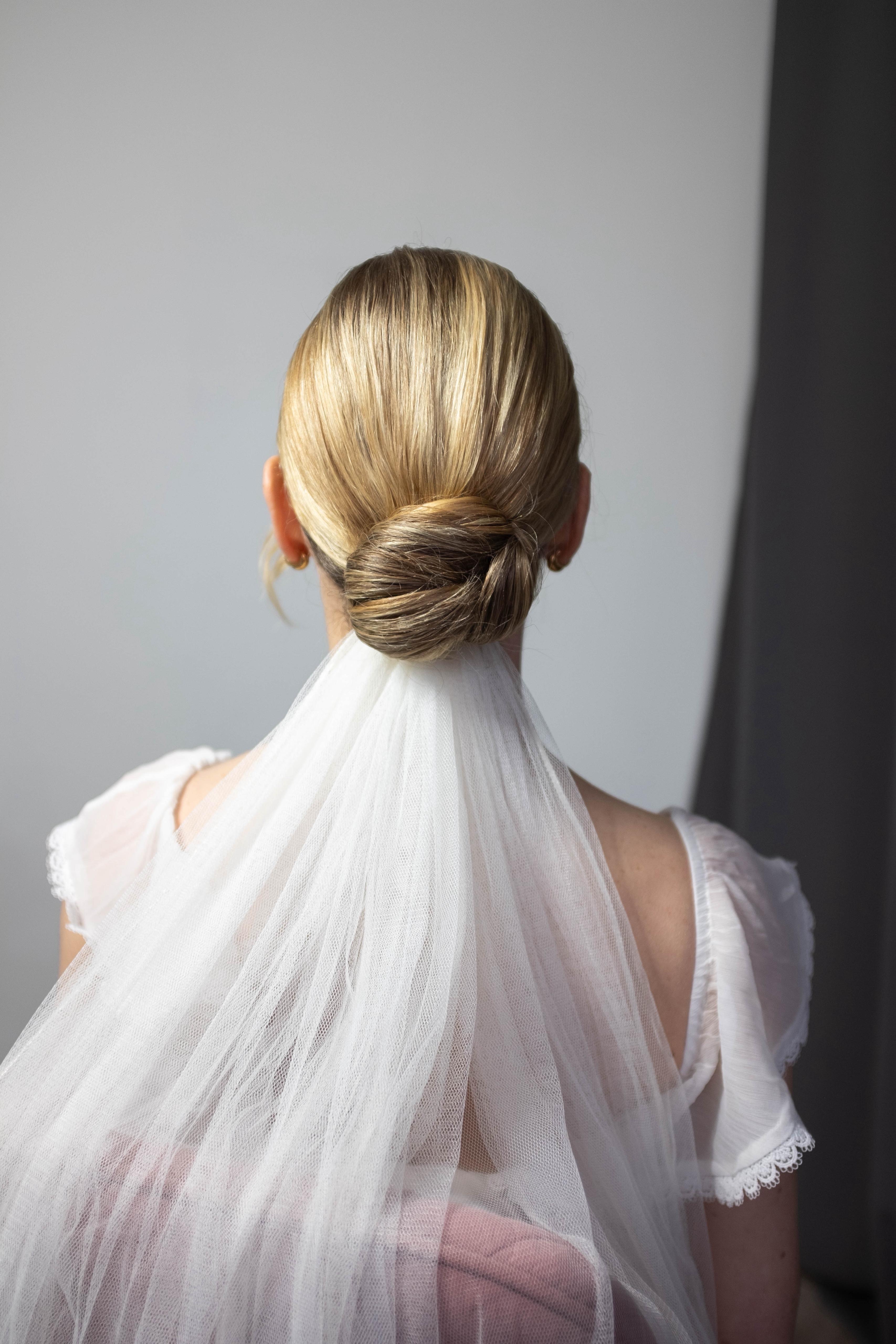 Bridal hair styling by Jenny Nicholls
