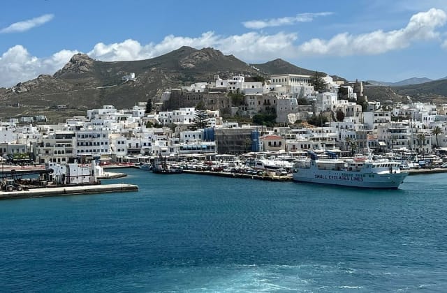 Naxos Town — Departure