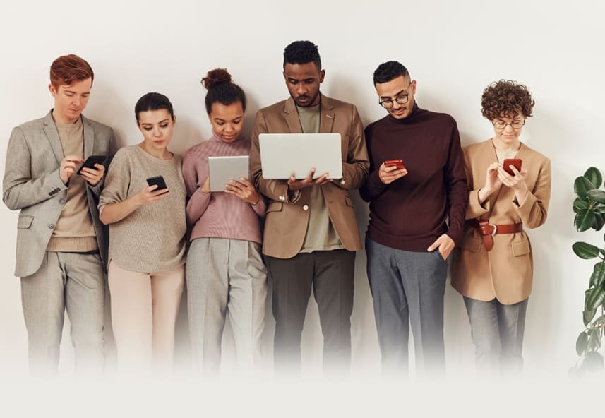 group-of-people-using-mobiles