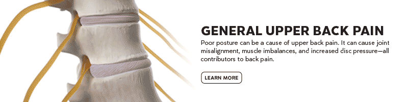 General Upper Back Pain - Learn More CTA
