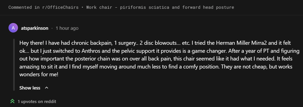 pelvic support