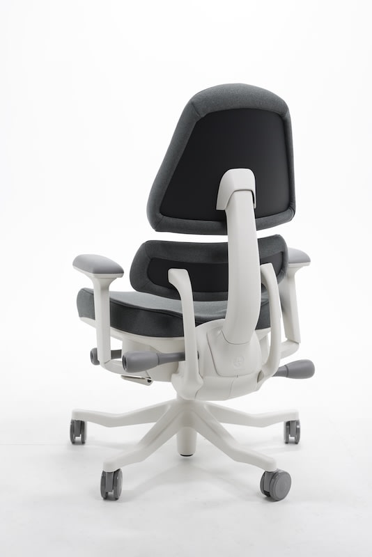 Quartz steel athlon with standard black back view